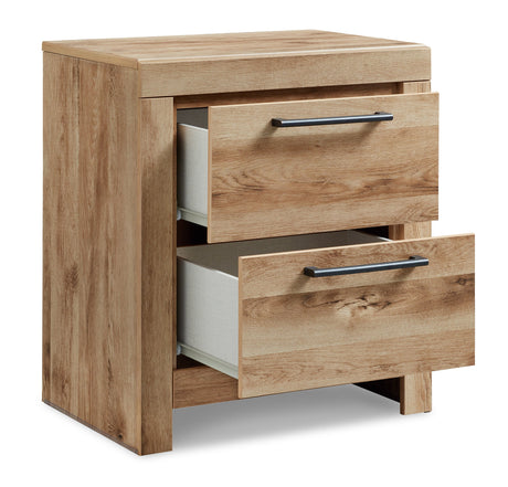 Hyanna Tan Brown Storage Platform Bedroom Set by Ashley at Eve Furniture