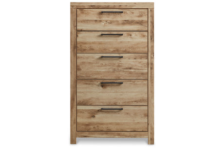 Hyanna Tan Brown Youth Panel Bedroom Set by Ashley at Eve Furniture