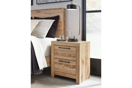 Hyanna Tan Brown Youth Two Side Storage Panel Bedroom Set by Ashley at Eve Furniture
