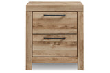 Hyanna Tan Brown Youth Two Side Storage Panel Bedroom Set by Ashley at Eve Furniture