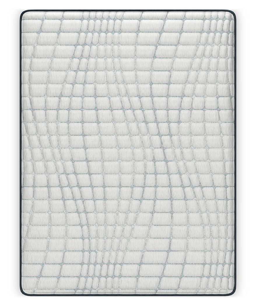 Hybrid 1200 White King Mattress by Ashley at Eve Furniture