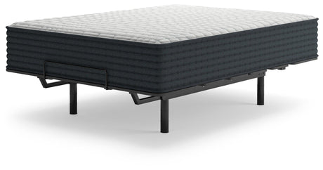 Hybrid 1200 White King Mattress by Ashley at Eve Furniture