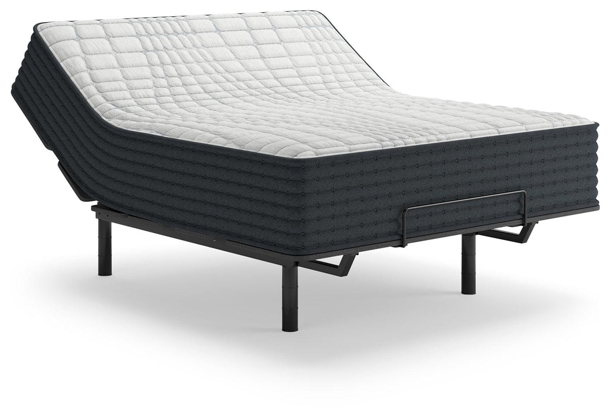 Hybrid 1200 White King Mattress by Ashley at Eve Furniture
