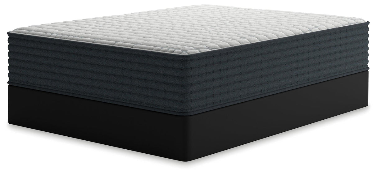 Hybrid 1300 White California King Mattress by Ashley at Eve Furniture