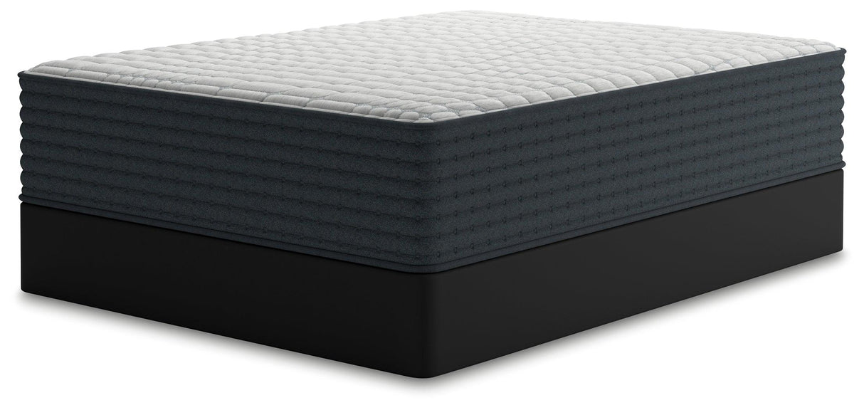 Hybrid 1400 White California King Mattress by Ashley at Eve Furniture