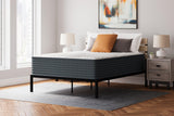 Hybrid 1400 White California King Mattress by Ashley at Eve Furniture