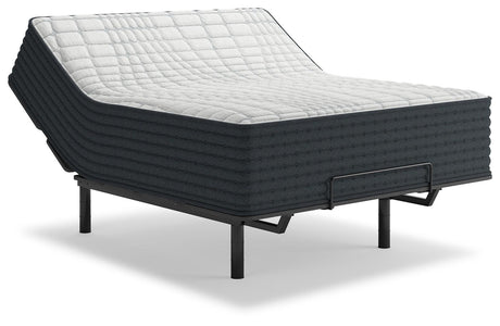 Hybrid 1400 White Queen Mattress by Ashley at Eve Furniture