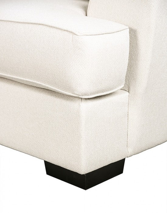 Hyde Park Gray Oversized Sofa w/ Pillows by Furniture of America at Eve Furniture