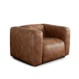 Hyde Saddle Leatherette Chair by Diamond Sofa at Eve Furniture