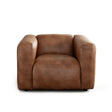 Hyde Saddle Leatherette Chair by Diamond Sofa at Eve Furniture