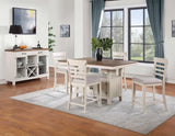 Hyland 24″ Counter Stool, Brown, Set of 2 by Steve Silver at Eve Furniture