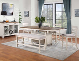 Hyland 24″ Counter Stool, Brown, Set of 2 by Steve Silver at Eve Furniture