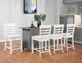 Hyland 24″ Counter Stool, Brown, Set of 2 by Steve Silver at Eve Furniture