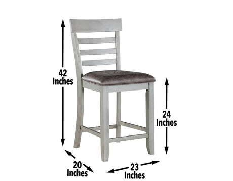 Hyland 24″ Counter Stool, Set of 2 by Steve Silver at Eve Furniture
