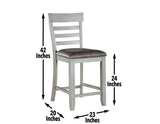 Hyland 24″ Counter Stool, Set of 2 by Steve Silver at Eve Furniture