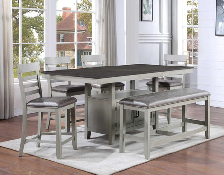 Hyland Counter Bench by Steve Silver at Eve Furniture