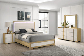 Hyland Natural 4-Piece Queen Bedroom Set by Coaster at Eve Furniture