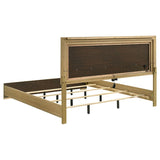 Hyland Natural 5-Piece Eastern King Bedroom Set by Coaster at Eve Furniture