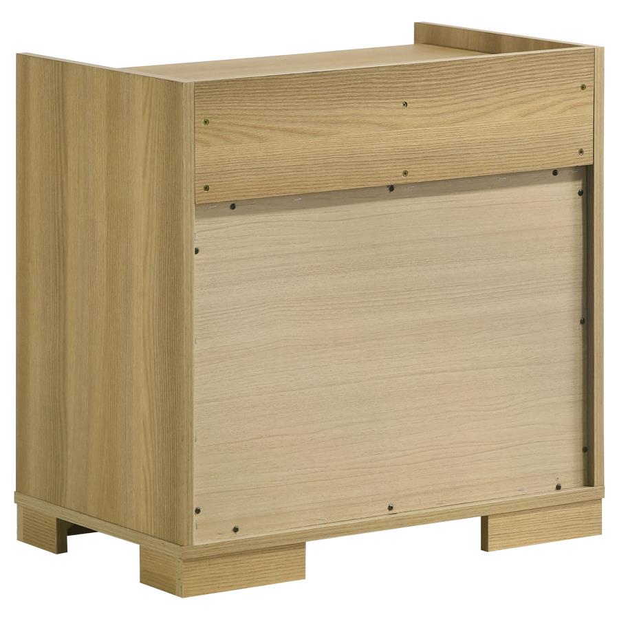 Hyland Natural 5-Piece Eastern King Bedroom Set by Coaster at Eve Furniture