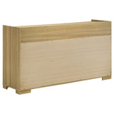 Hyland Natural 5-Piece Eastern King Bedroom Set by Coaster at Eve Furniture