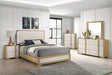 Hyland Natural 5-Piece Queen Bedroom Set by Coaster at Eve Furniture