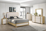 Hyland Natural 5-Piece Queen Bedroom Set by Coaster at Eve Furniture
