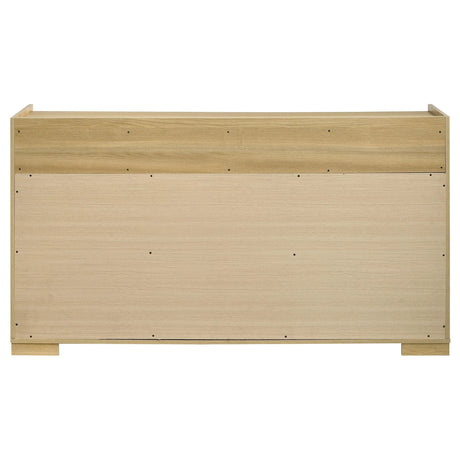 Hyland Natural 6-drawer Dresser by Coaster at Eve Furniture