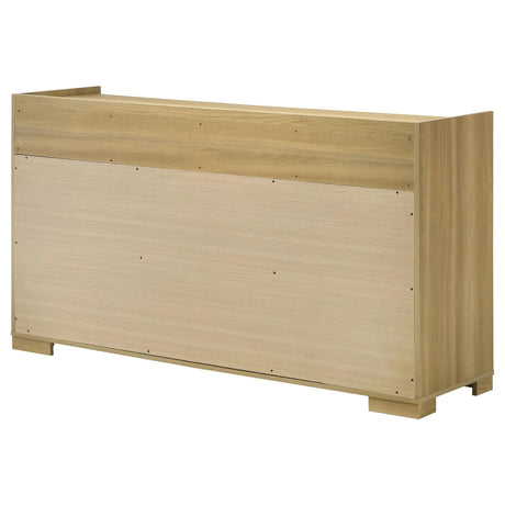 Hyland Natural 6-drawer Dresser by Coaster at Eve Furniture