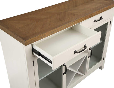 Hyland Server, Brown by Steve Silver at Eve Furniture