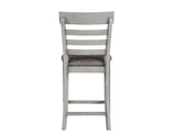 Hyland Stone Gray/Charcoal Counter Height Dining Set by Steve Silver at Eve Furniture