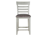 Hyland Stone Gray/Charcoal Counter Height Dining Set by Steve Silver at Eve Furniture
