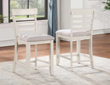 Hyland Two-tone Counter Height Dining Set by Steve Silver at Eve Furniture