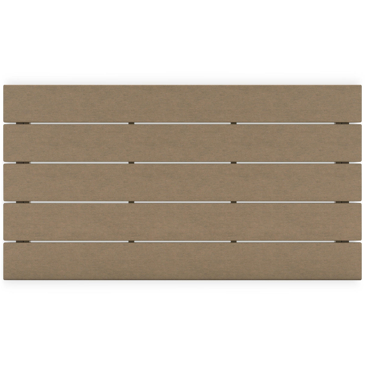 Hyland wave Driftwood Outdoor Coffee Table by Ashley at Eve Furniture