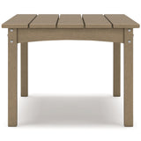 Hyland wave Driftwood Outdoor Coffee Table