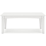 Hyland wave White Outdoor Coffee Table by Ashley at Eve Furniture