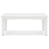 Hyland wave White Outdoor Coffee Table by Ashley at Eve Furniture