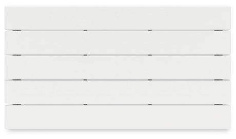 Hyland wave White Outdoor Coffee Table by Ashley at Eve Furniture