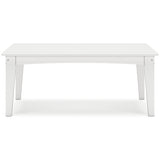 Hyland wave White Outdoor Coffee Table