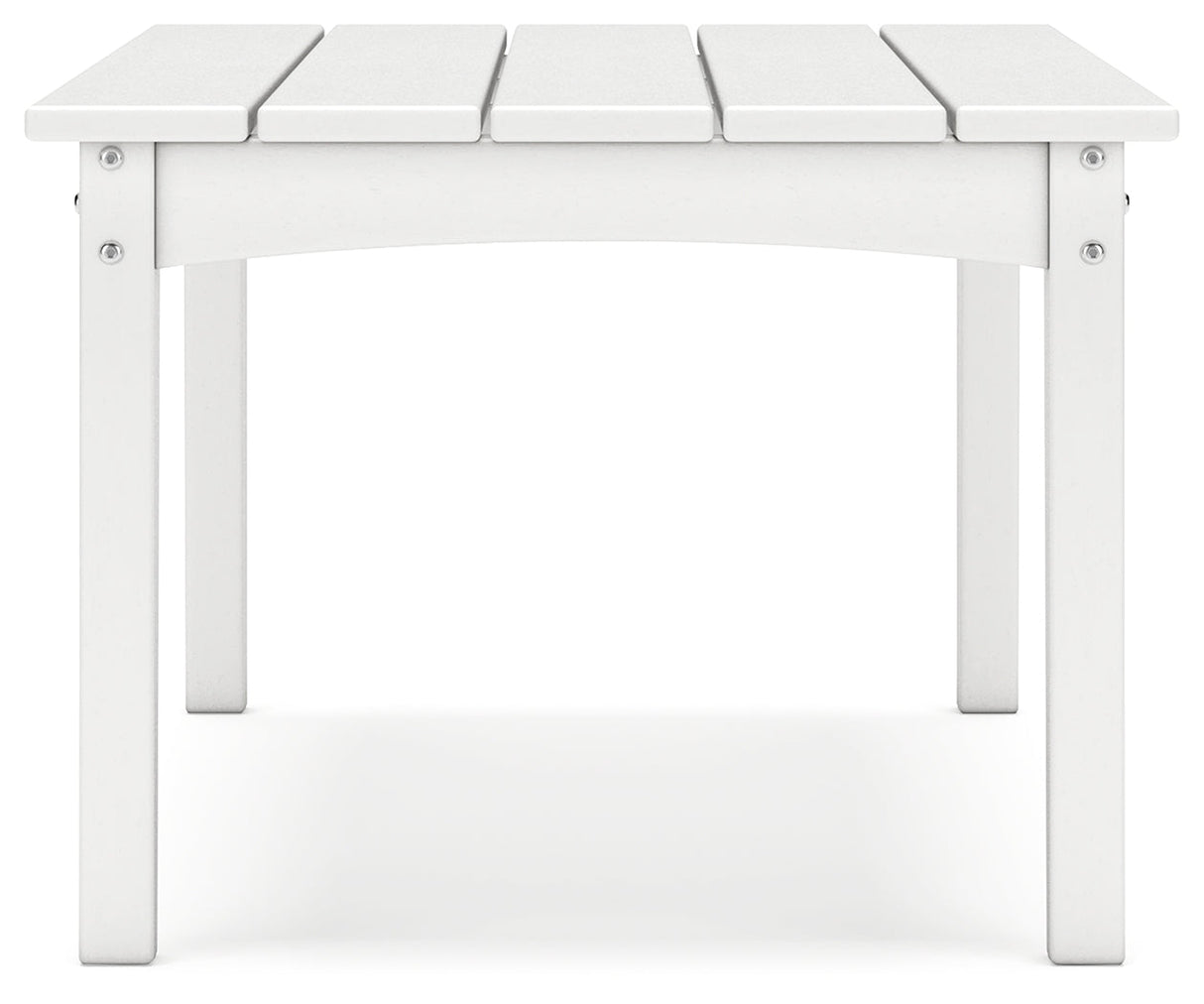 Hyland wave White Outdoor Coffee Table