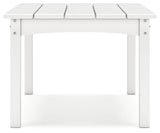 Hyland wave White Outdoor Coffee Table