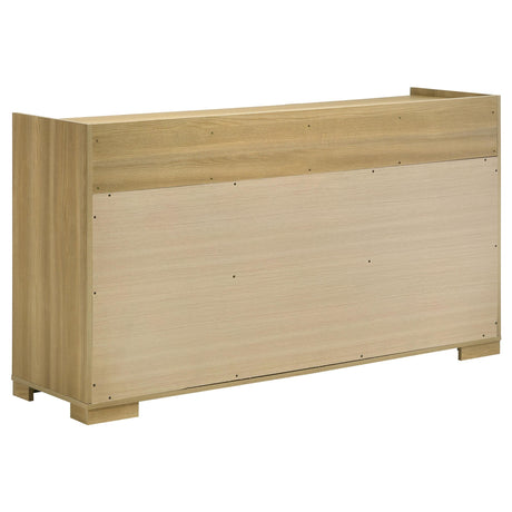 Hyland Natural 6-drawer Dresser by Coaster at Eve Furniture