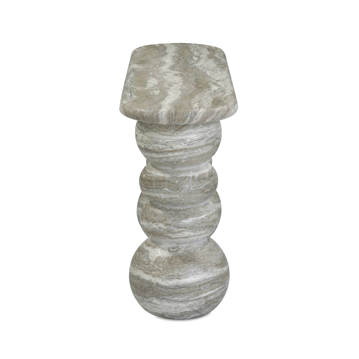 Hyre 59" Faux Stone Indoor/Outdoor Concrete Console Table by TOV Furniture at Eve Furniture
