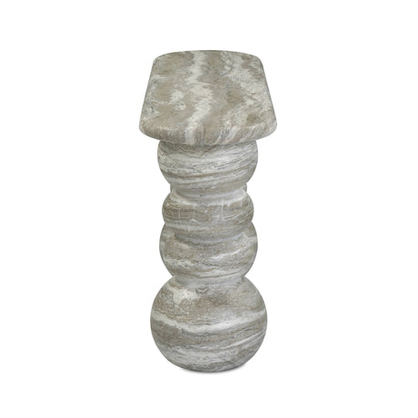 Hyre 59" Faux Stone Indoor/Outdoor Concrete Console Table by TOV Furniture at Eve Furniture