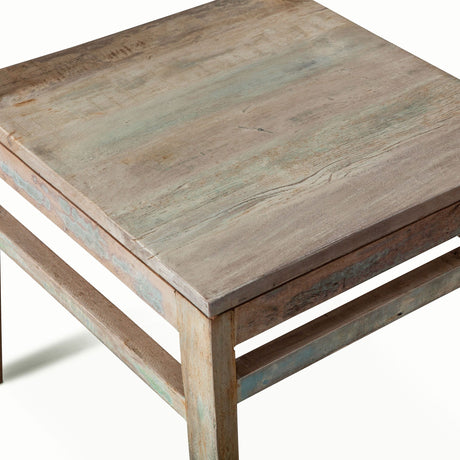 Ibiza 17" Dining Chair in Vintage Teal Reclaimed Wood, Set of 2 by Home Trends & Design at Eve Furniture