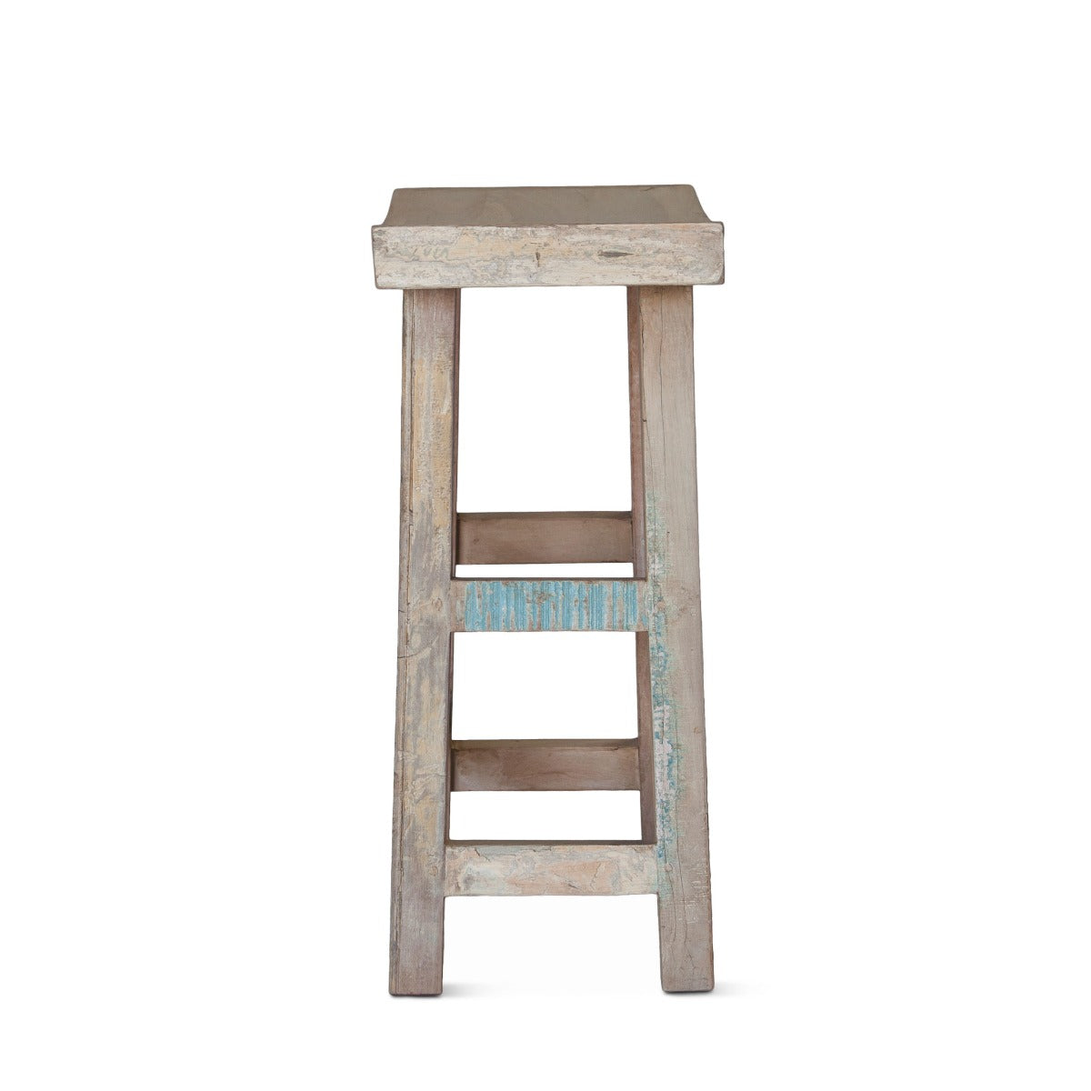 Ibiza 19" Counter Chair in Vintage Teal Reclaimed Wood by Home Trends & Design at Eve Furniture
