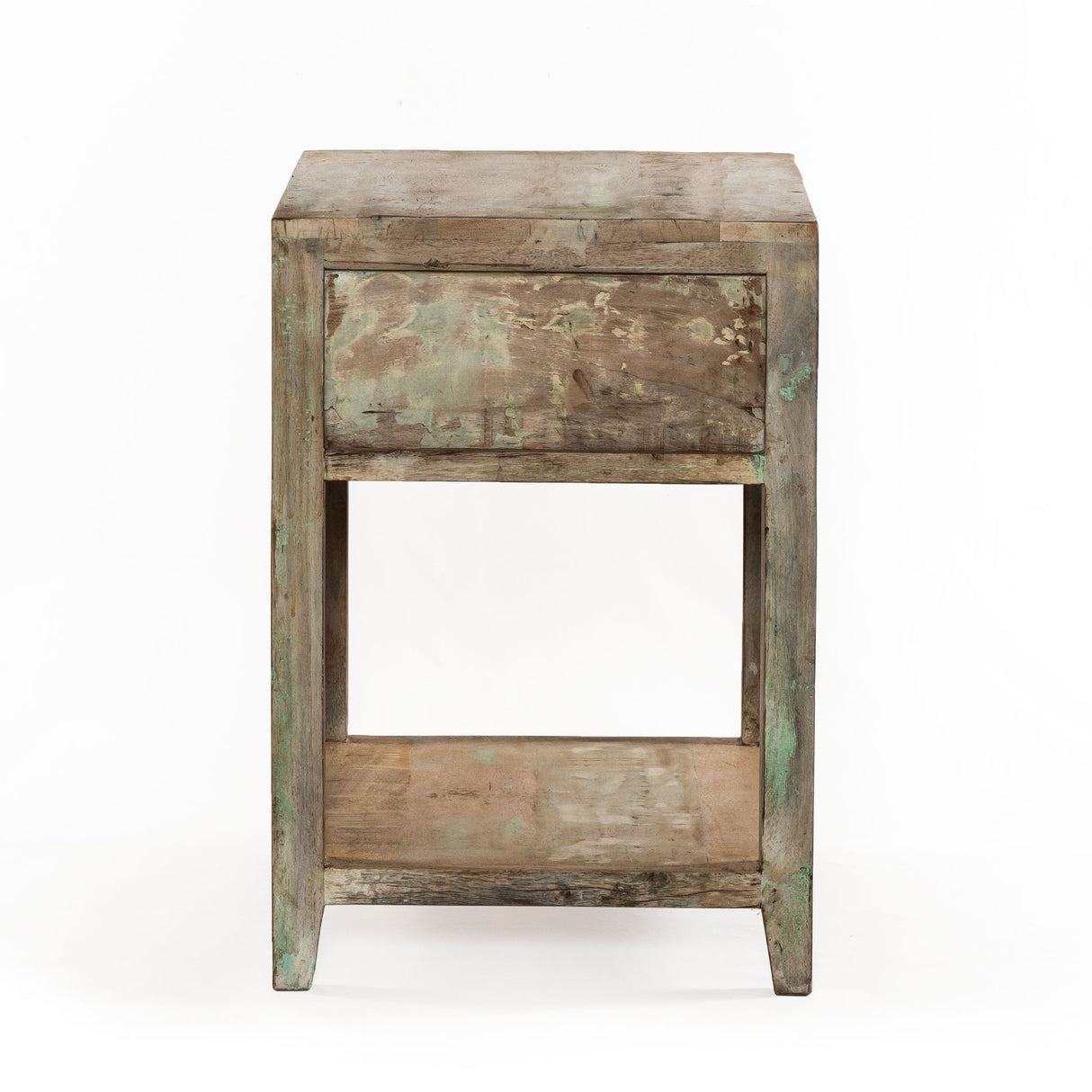 Ibiza 24" Nightstand in Vintage Teal Reclaimed Wood by Home Trends & Design at Eve Furniture