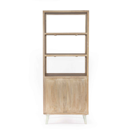 Ibiza 31" Bookshelf in Vintage Teal Reclaimed Wood by Home Trends & Design at Eve Furniture