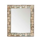Ibiza 37" Mirror in Vintage Teal Reclaimed Wood (Copy) by Home Trends & Design at Eve Furniture