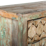 Ibiza 57" Dresser in Vintage Teal Reclaimed Wood by Home Trends & Design at Eve Furniture