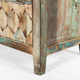 Ibiza 57" Dresser in Vintage Teal Reclaimed Wood by Home Trends & Design at Eve Furniture